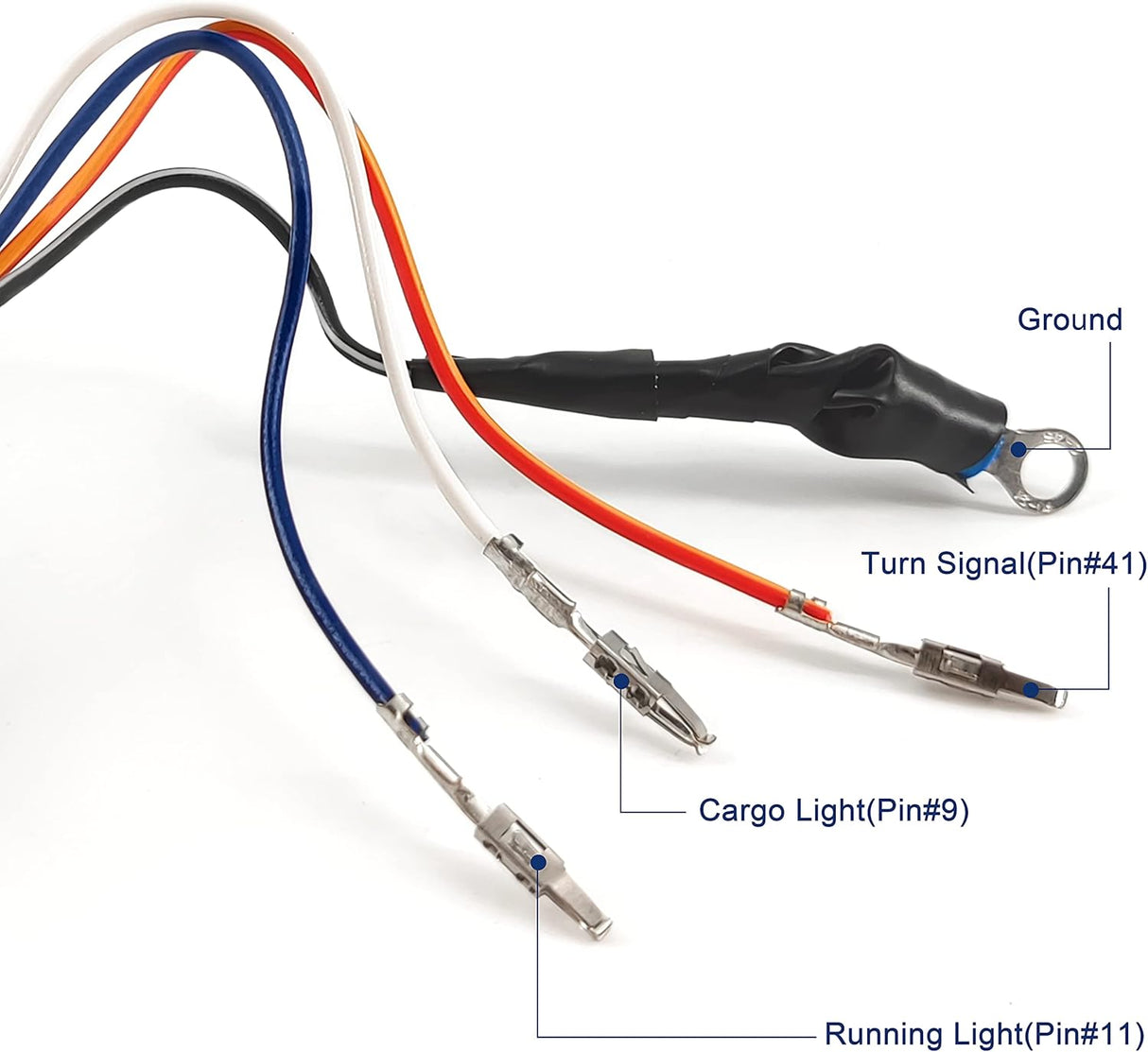 Wiring Harness for Tow Mirrors – 2014-2018 Silverado Sierra, Supports Cargo Lights, Running Lights, and Turn Signal Lights