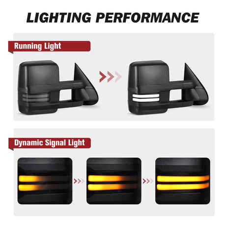 Besq-Custom-Extendable-Telescopic-Towing-Mirrors-for-2003-2007-Chevy-Silverado-GMC-Sierra-Yukon-Cadillac-Escalade-BC03-SDB-lighting-performance