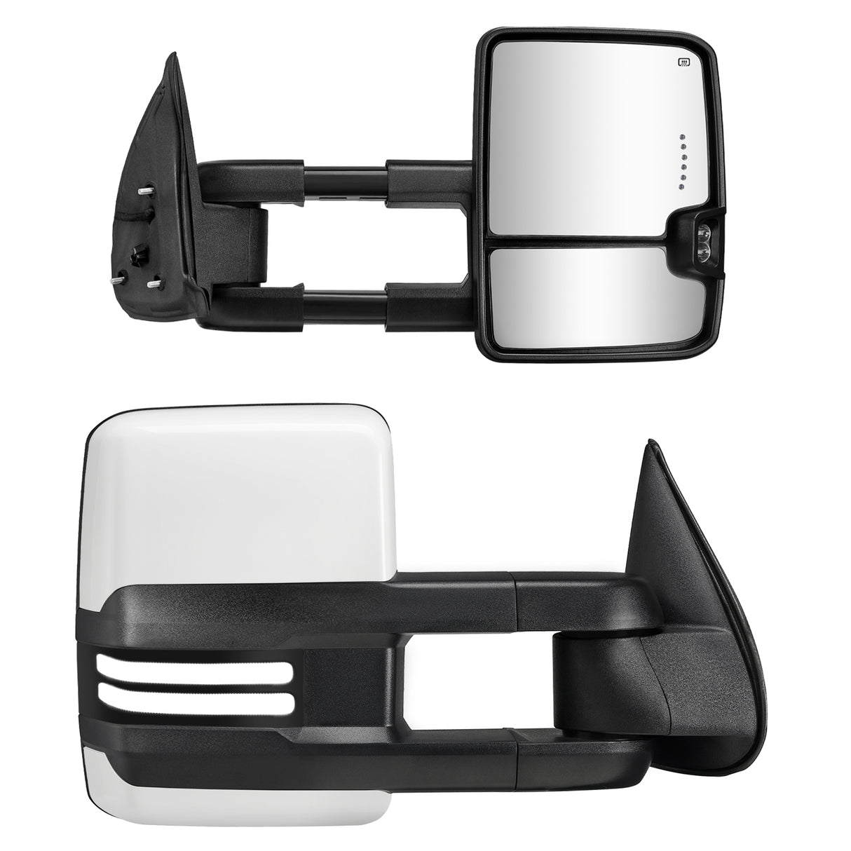 Besq-Custom-Extendable-Telescopic-Towing-Mirrors-for-2003-2007-Chevy-Silverado-GMC-Sierra-Yukon-Cadillac-Escalade-PWC03-SDB-manual-telescoping-folding