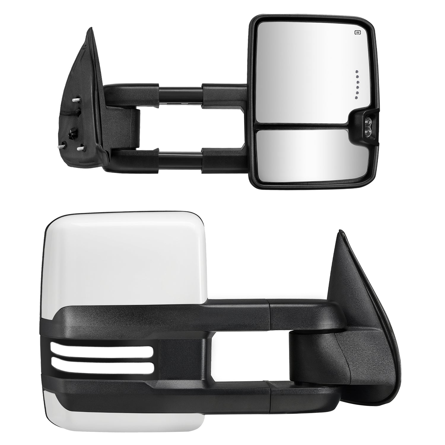 Besq-Custom-Extendable-Telescopic-Towing-Mirrors-for-2003-2007-Chevy-Silverado-GMC-Sierra-Yukon-Cadillac-Escalade-PWC03-SDB-manual-telescoping-folding