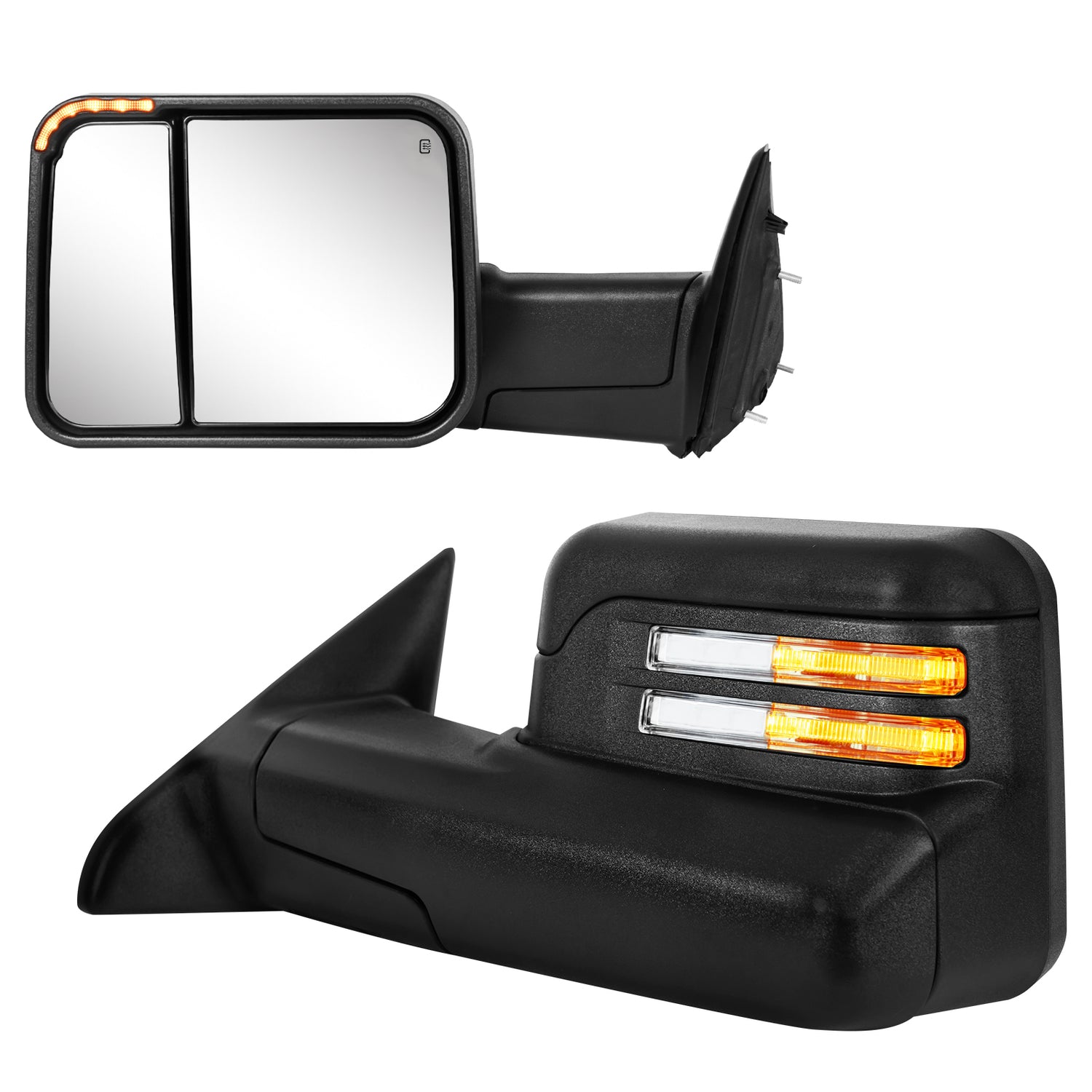 Besq-Custom-Telescopic-Towing-Mirrors-for-2009-2018-Dodge-RAM-1500/2500/3500-Trucks-S