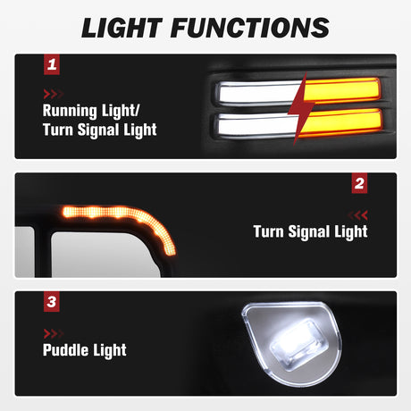 Besq-Custom-Telescopic-Towing-Mirrors-for-2009-2018-Dodge-RAM-1500/2500/3500-Trucks-SDB-Light-Functions