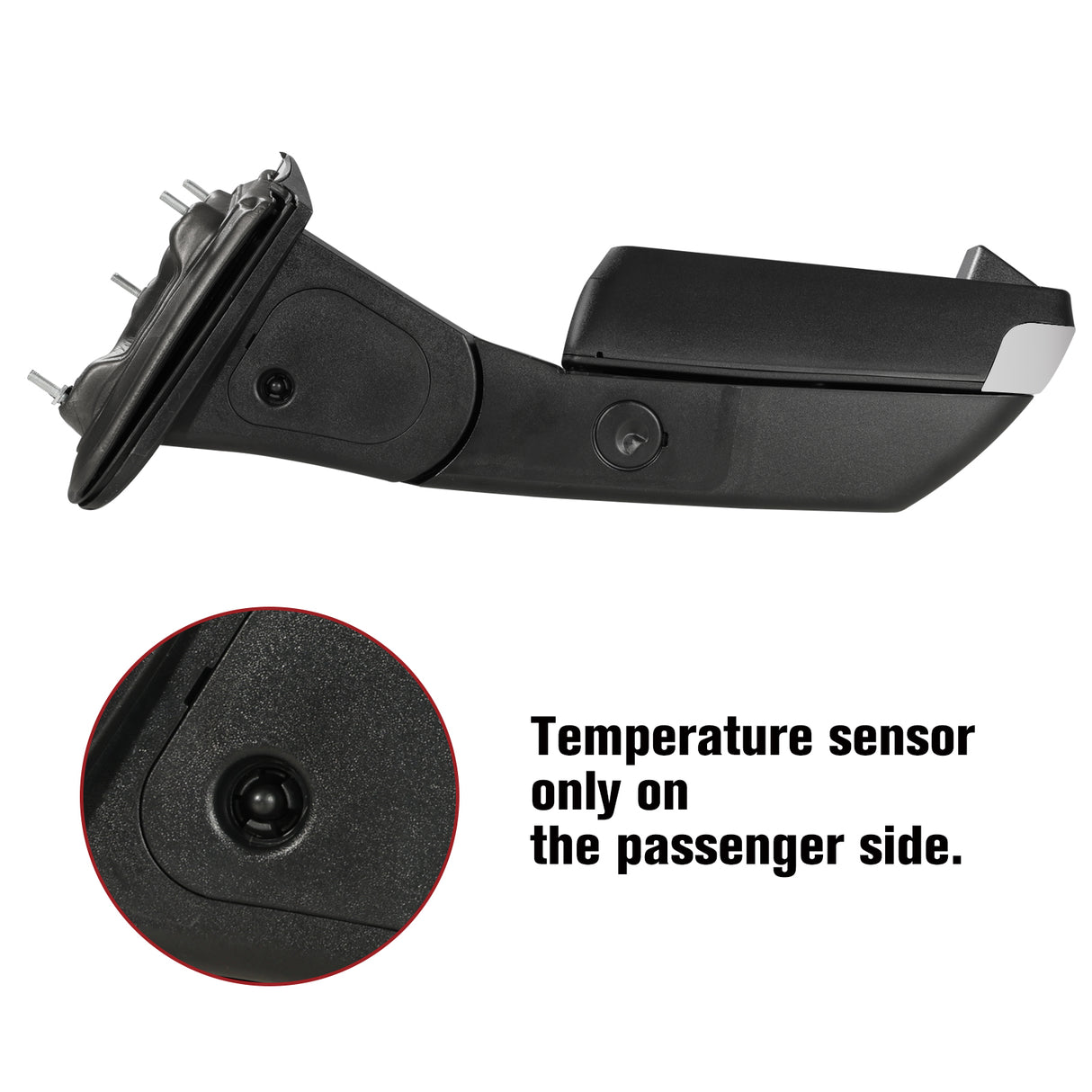 Besq-Extendable-Telescopic-Towing-Mirror-for-2014-2018-Chevy-Silverado-CS-Temperature-Sensor