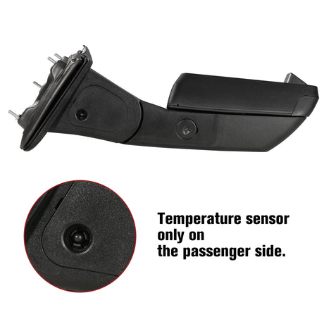 Besq-Extendable-Telescopic-Towing-Mirror-for-2014-2018-Chevy-Silverado-SDB-Temperature-Sensor
