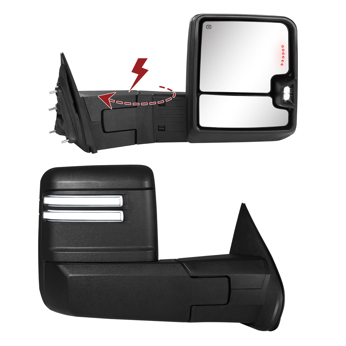 Besq-Extendable-Telescopic-Towing-Mirror-for-2014-2018-Chevy-Silverado-SDBP