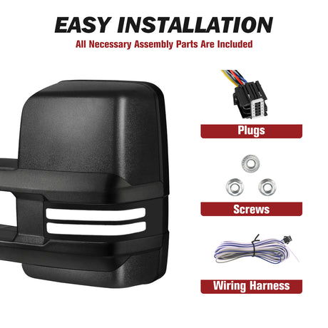 Besq-Telescopic-Towing-Mirrors-for-2007-New-body-2013-Chevy-Silverado-GMC-Sierra-B07-SDB-easy-installation