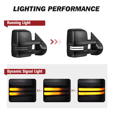 Besq-Telescopic-Towing-Mirrors-for-2007-New-body-2013-Chevy-Silverado-GMC-Sierra-B07-SDB-lighting-performance