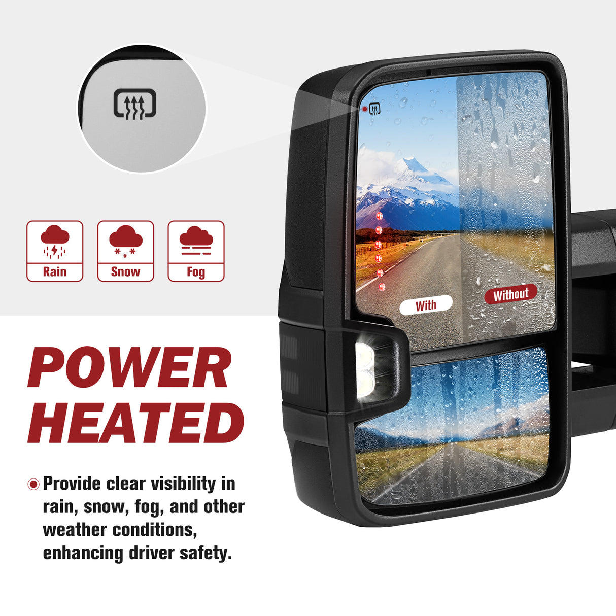 Besq-Telescopic-Towing-Mirrors-for-2007-New-body-2013-Chevy-Silverado-GMC-Sierra-B07-SDB-power-heated