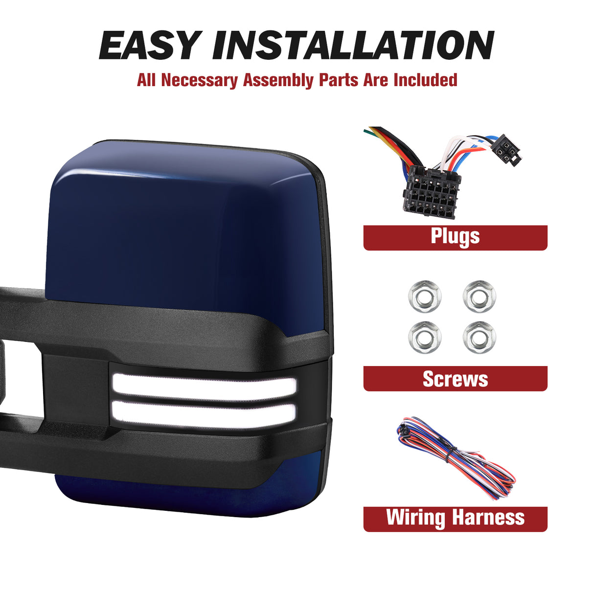 Besq-Telescopic-Towing-Mirrors-for-2014_2019-Chevy-Silverado-GMC-Sierra-Custom-Extendable-Design-PLC14-SDB-easy-installation