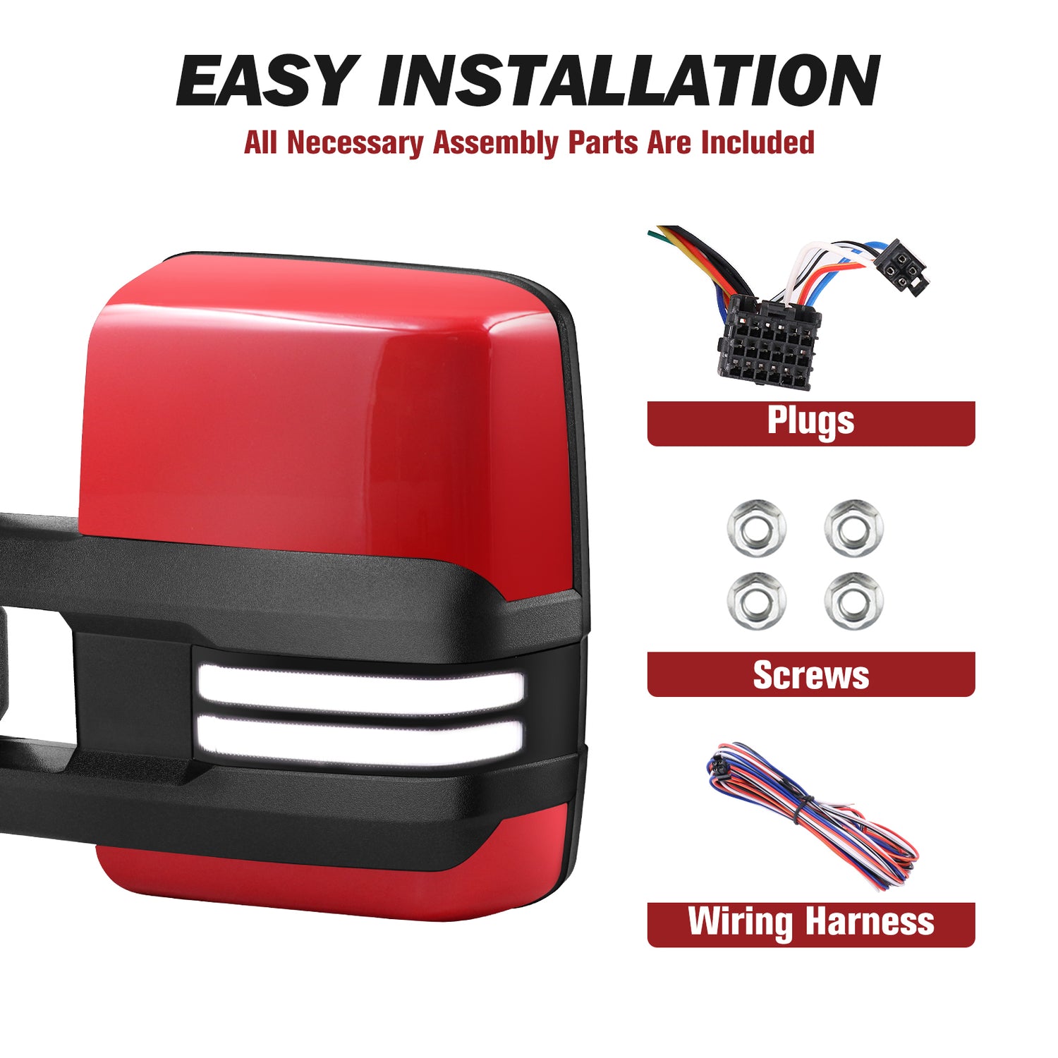 Besq-Telescopic-Towing-Mirrors-for-2014_2019-Chevy-Silverado-GMC-Sierra-Custom-Extendable-Design-PRC14-SDB-easy-installation