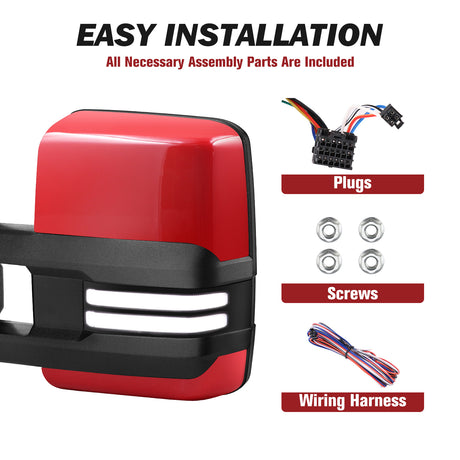 Besq-Telescopic-Towing-Mirrors-for-2014_2019-Chevy-Silverado-GMC-Sierra-Custom-Extendable-Design-PRC14-SDBP-easy-installation