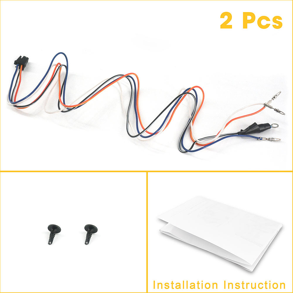 Besq-Towing-Mirrors-Wiring-Harness-Silverado-Sierra-2014-2018-Cargo-Lights-Running-Lights-Turn-Signal-Lights-3